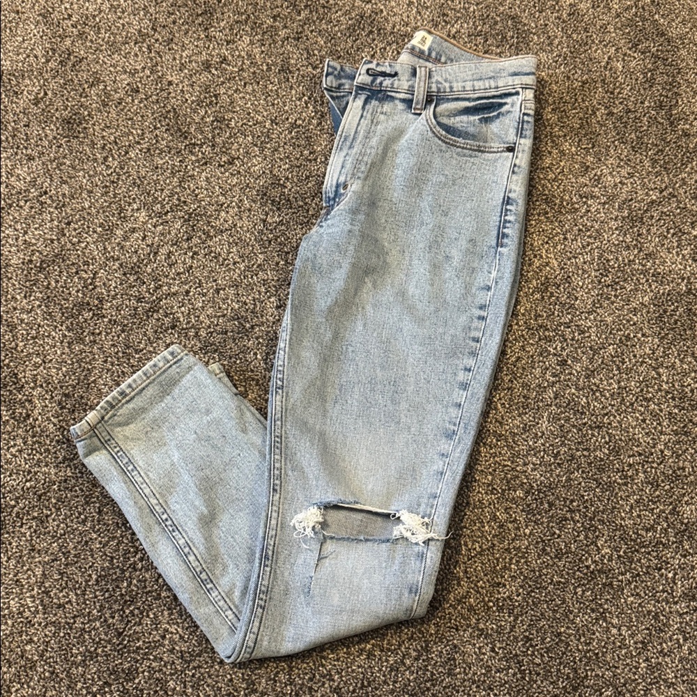 Abercrombie & Fitch Light Blue High Rise Jeans